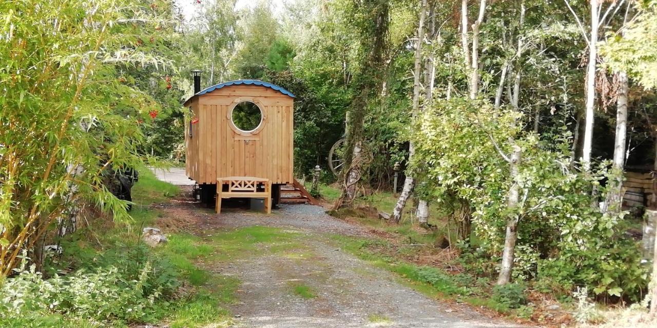 Sapphire Forest Garden Shepherd'S Hut Church Stretton Kültér fotó