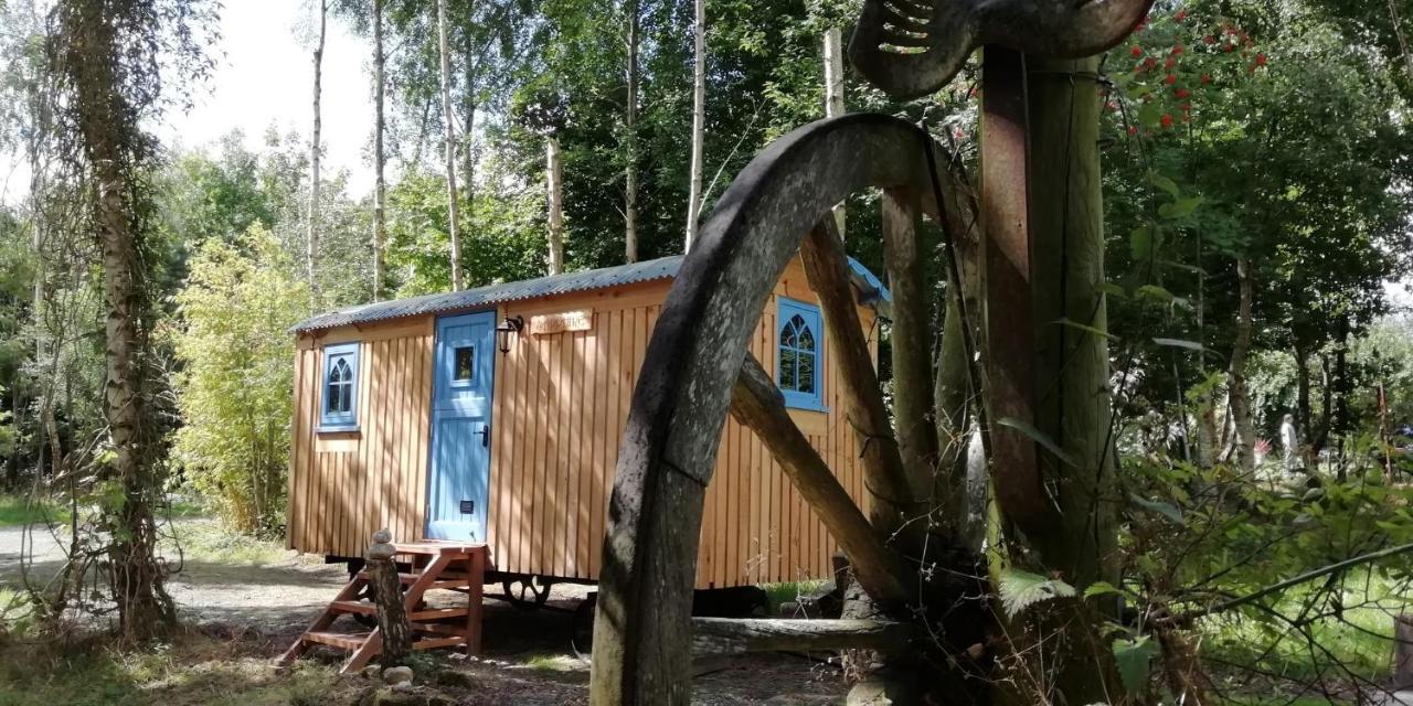 Sapphire Forest Garden Shepherd'S Hut Church Stretton Kültér fotó