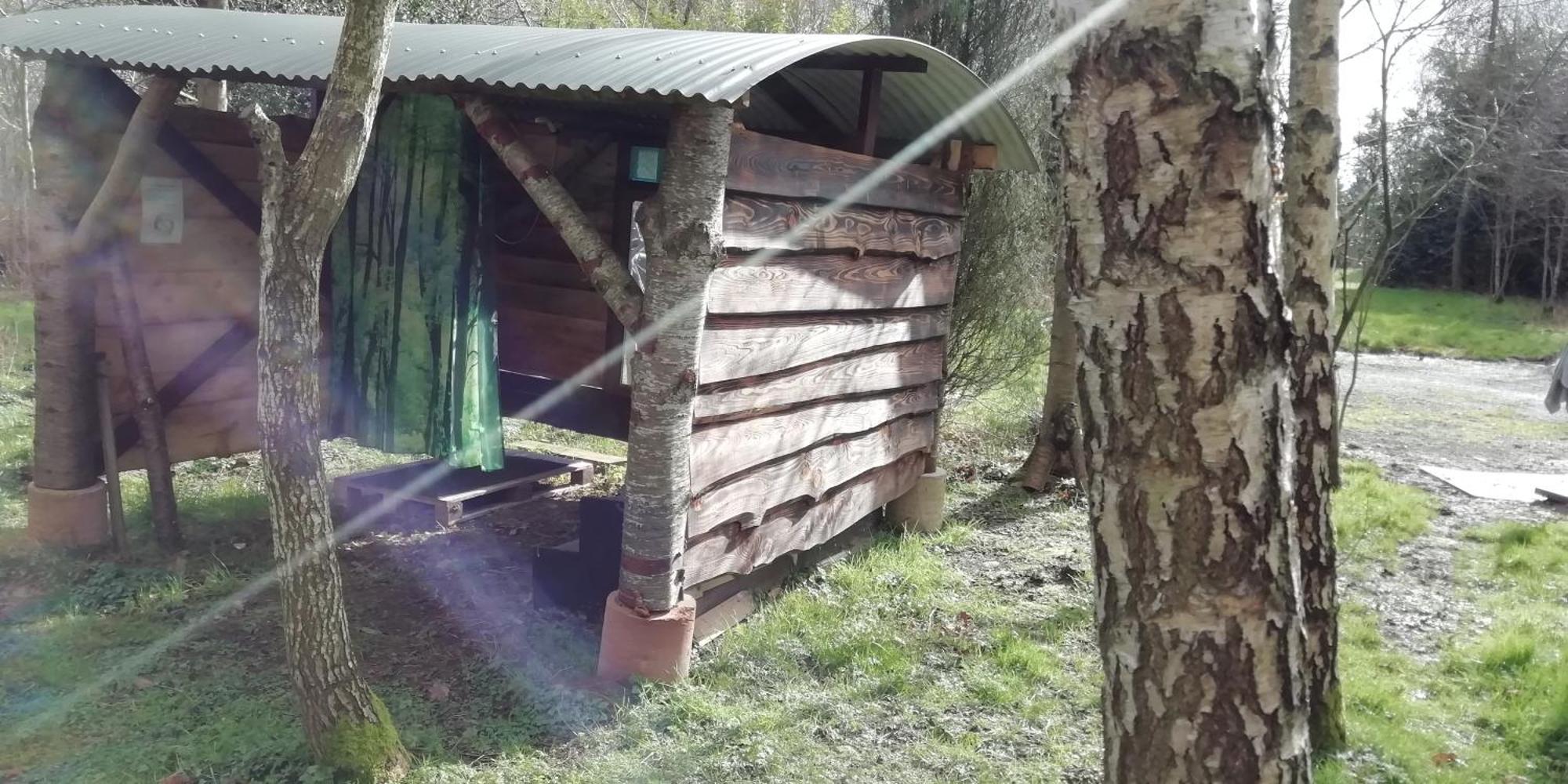 Sapphire Forest Garden Shepherd'S Hut Church Stretton Kültér fotó