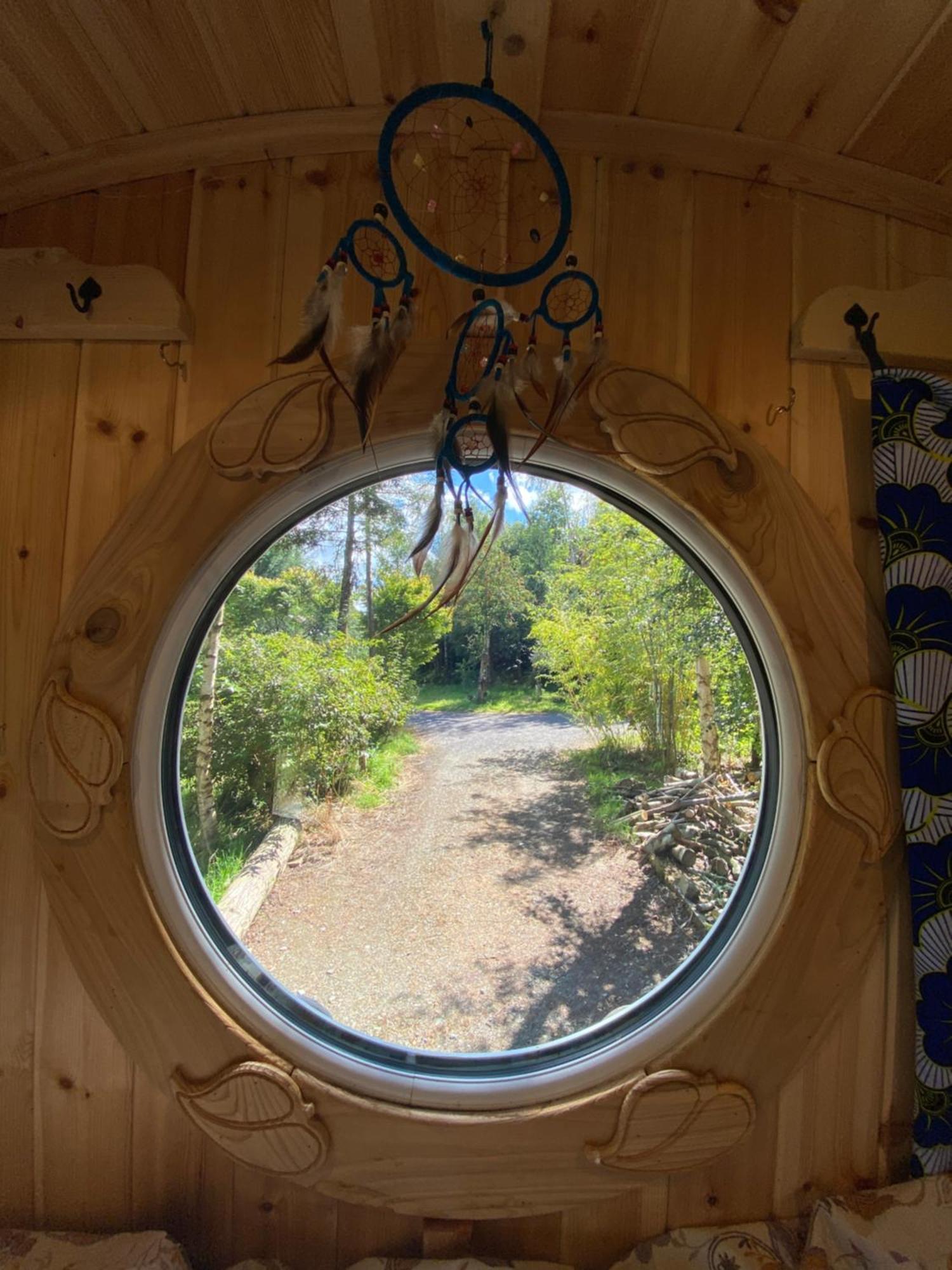 Sapphire Forest Garden Shepherd'S Hut Church Stretton Kültér fotó