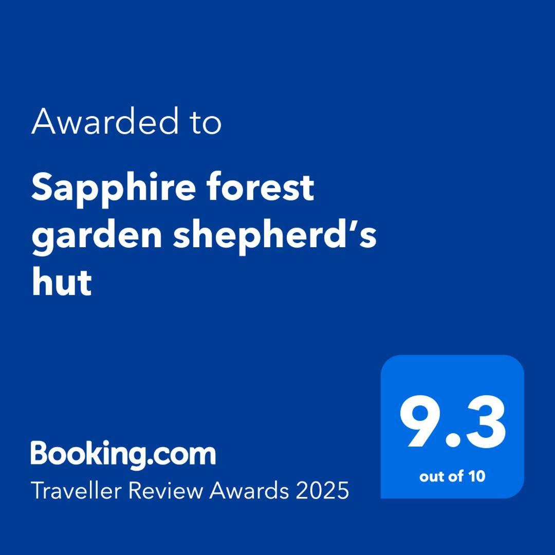 Sapphire Forest Garden Shepherd'S Hut Church Stretton Kültér fotó